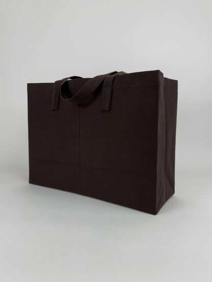 Grocer's Tote - Chocolate