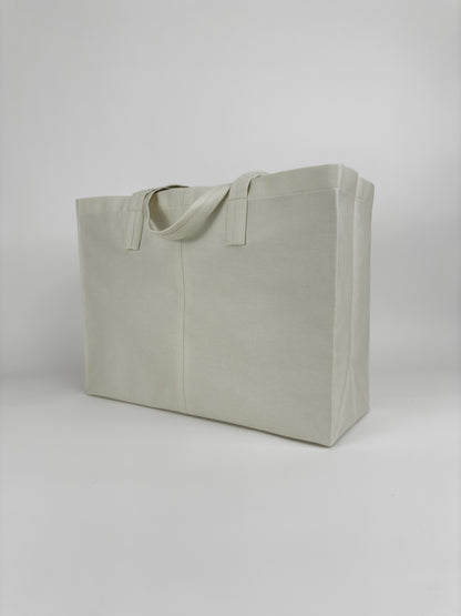 Grocer's Tote - Cream